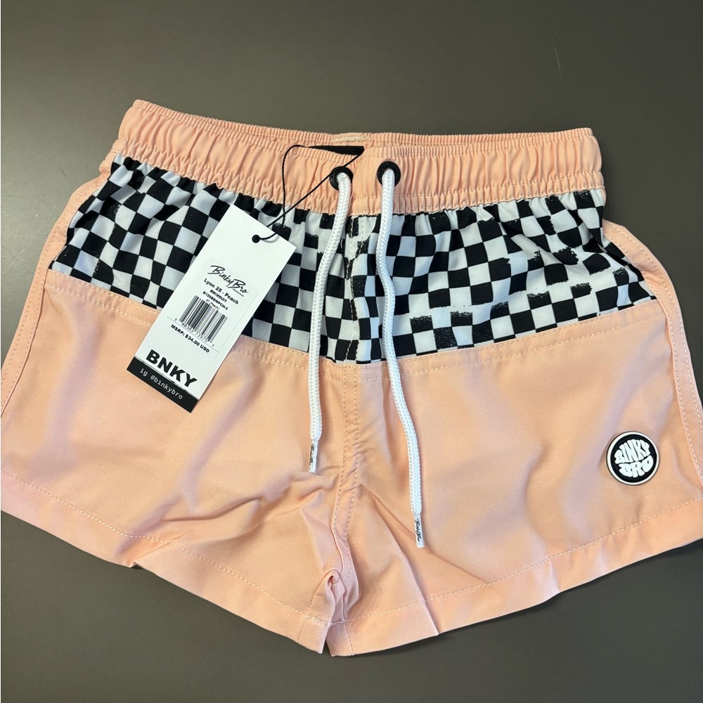 Binky Bro swim trunks, 4T, NWT